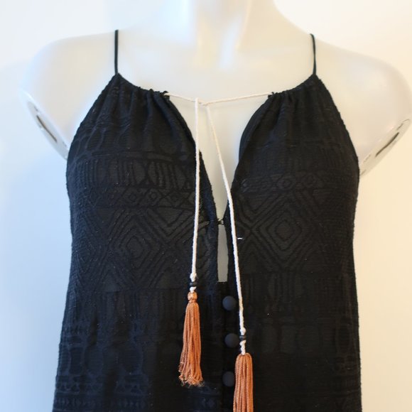 Misa Los Angeles Black Mini Dress - Picture 5 of 10